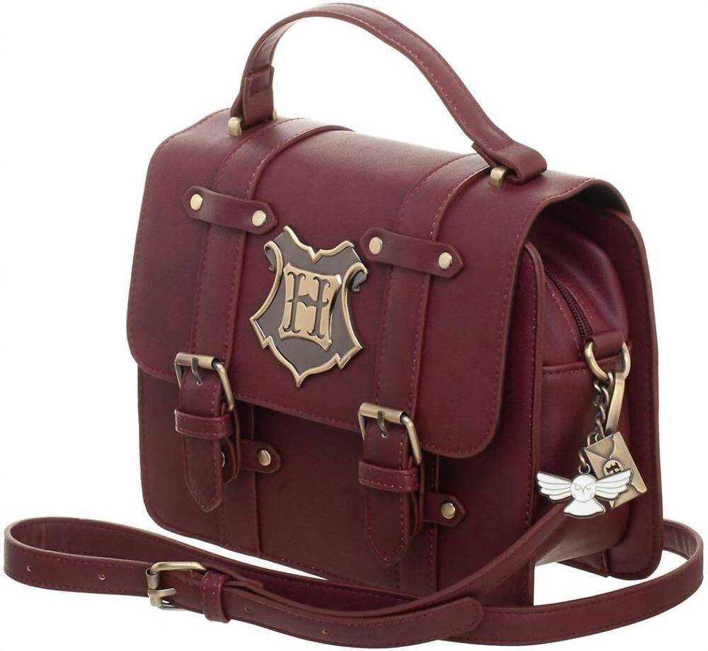 NEW BIOWORLD MERCHANDISING women's harry potter hogwarts satchel crossbody handb